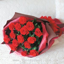 15 Roses Bouquet